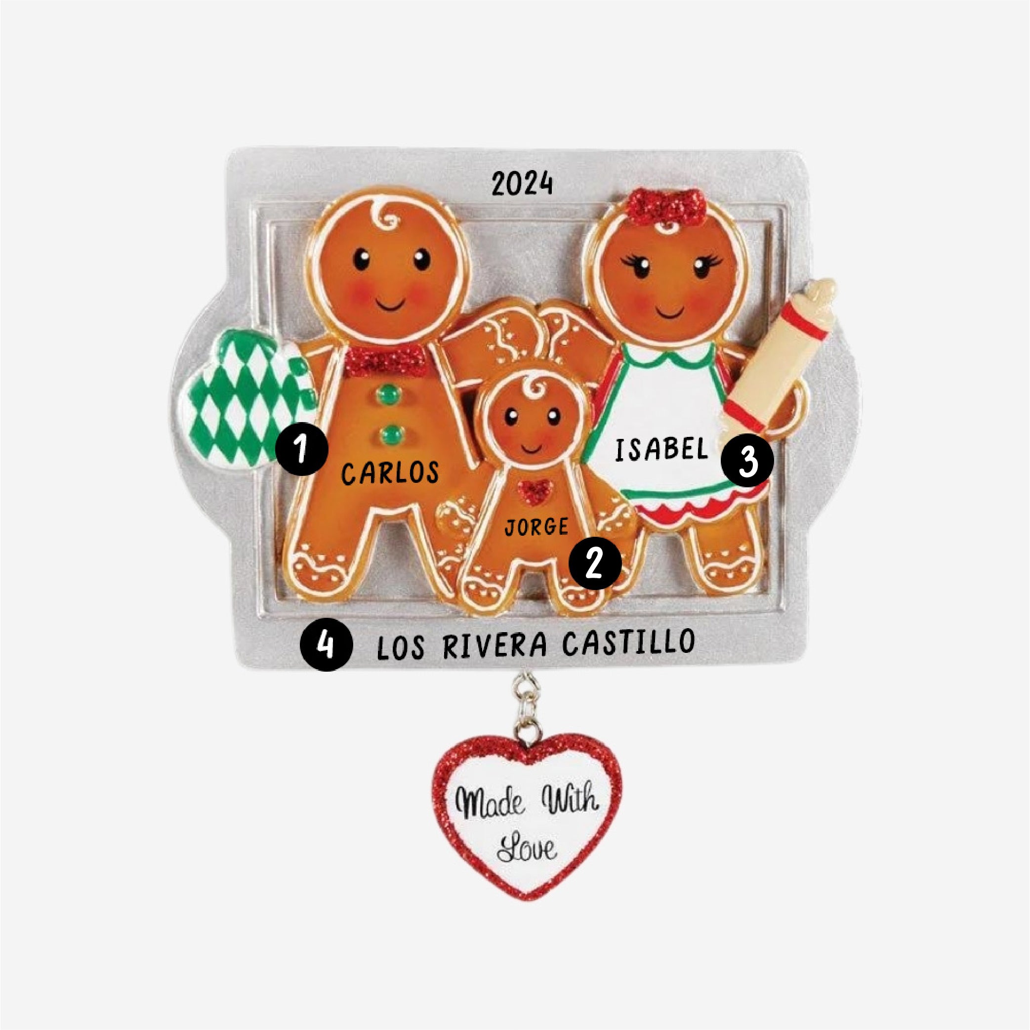 "Made with Love" - Grupo de 3